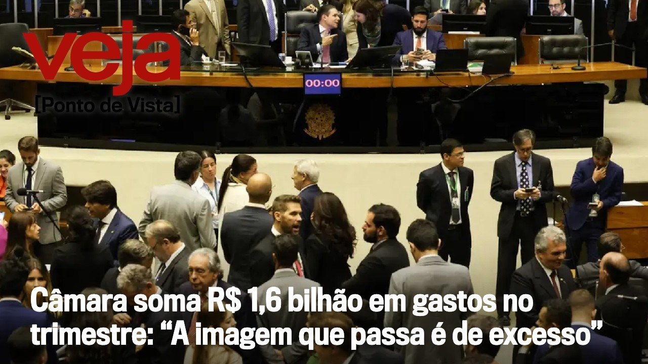 Câmara soma R$ 1,6 bilhão em gastos no trimestre: “A imagem que passa é de excesso”