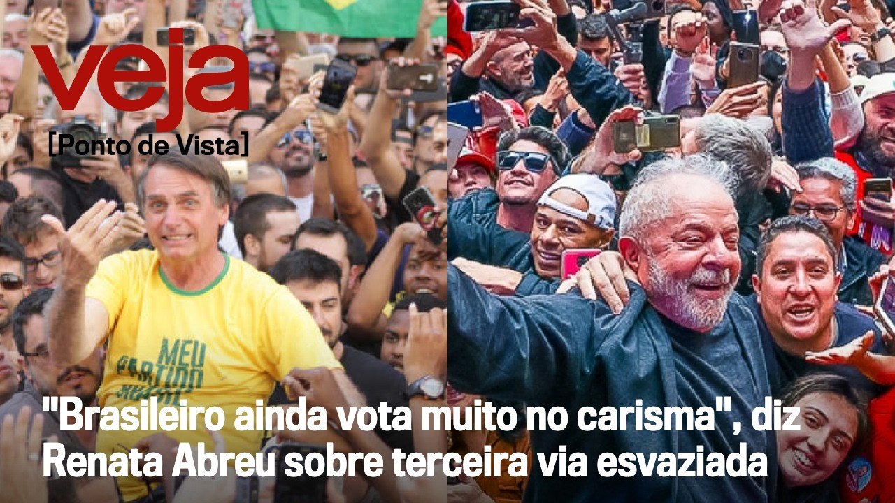 "Brasileiro ainda vota muito no carisma", diz Renata Abreu sobre terceira via esvaziada
