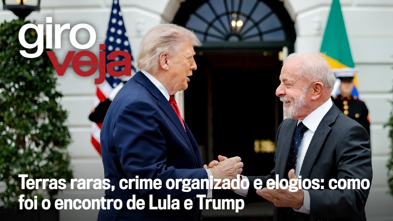 Terras raras, crime organizado e elogios: como foi o encontro de Lula e Trump | Giro VEJA