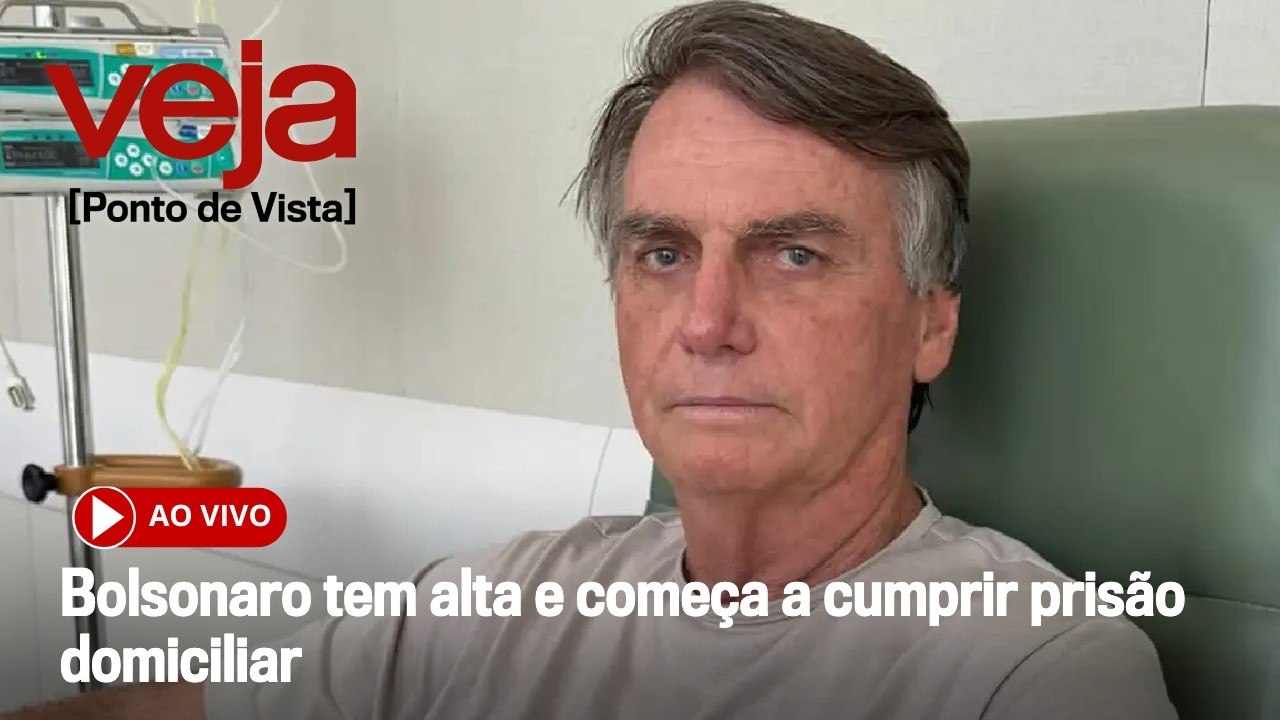 AO VIVO: Bolsonaro tem alta e começa a cumprir prisão domiciliar | Ponto de Vista