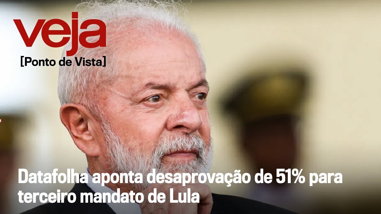 Datafolha aponta desaprovação de 51% para terceiro mandato de Lula