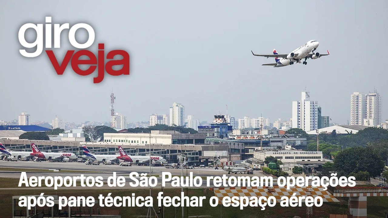 Aeroportos de São Paulo retomam operações após...