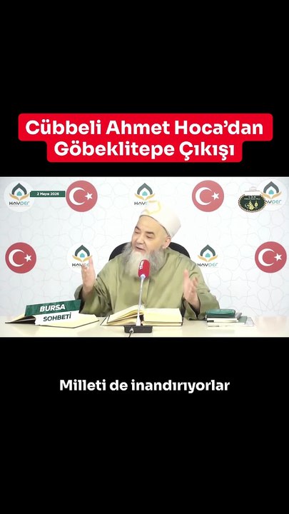 Cübbelinin yeni hedefi Göbeklitepe oldu: ''Kusura bakmayın, ağzımı bozmayayım''