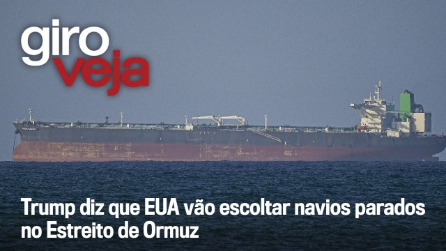 Trump diz que EUA vão escoltar navios parados no Estreito de Ormuz