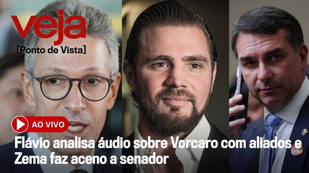 AO VIVO: Flávio analisa áudio sobre Vorcaro com aliados e Zema faz aceno a senador | Ponto de Vista