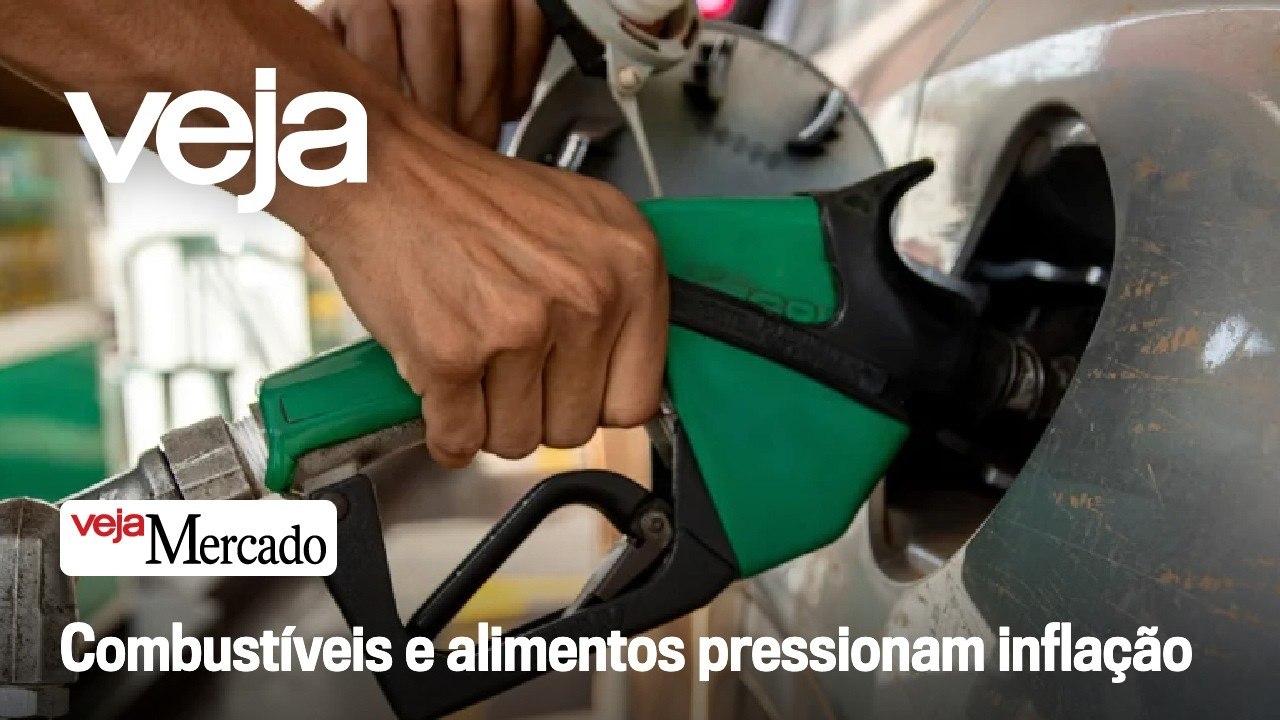 Combustíveis e alimentos pressionam inflação