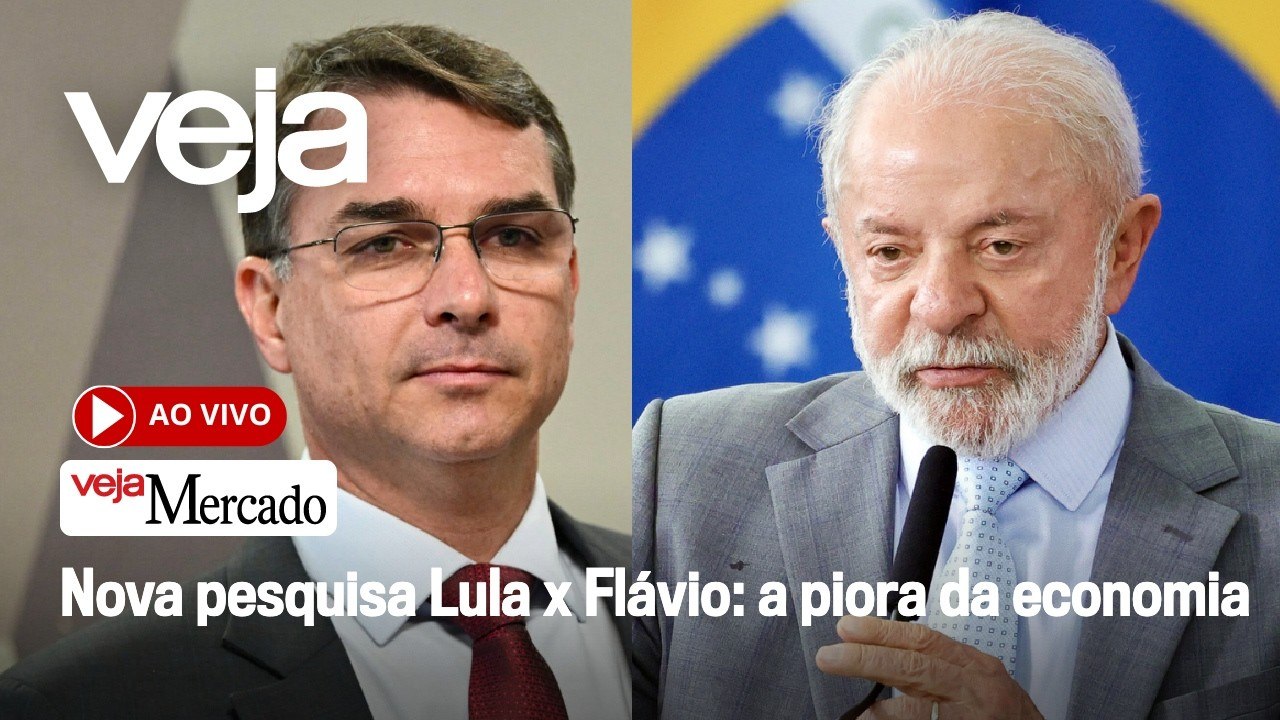 AO VIVO: Nova pesquisa Lula x Flávio: a piora da economia | Mercado