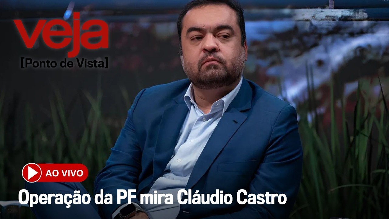 AO VIVO: Operação da PF mira Cláudio Castro | Ponto de Vista
