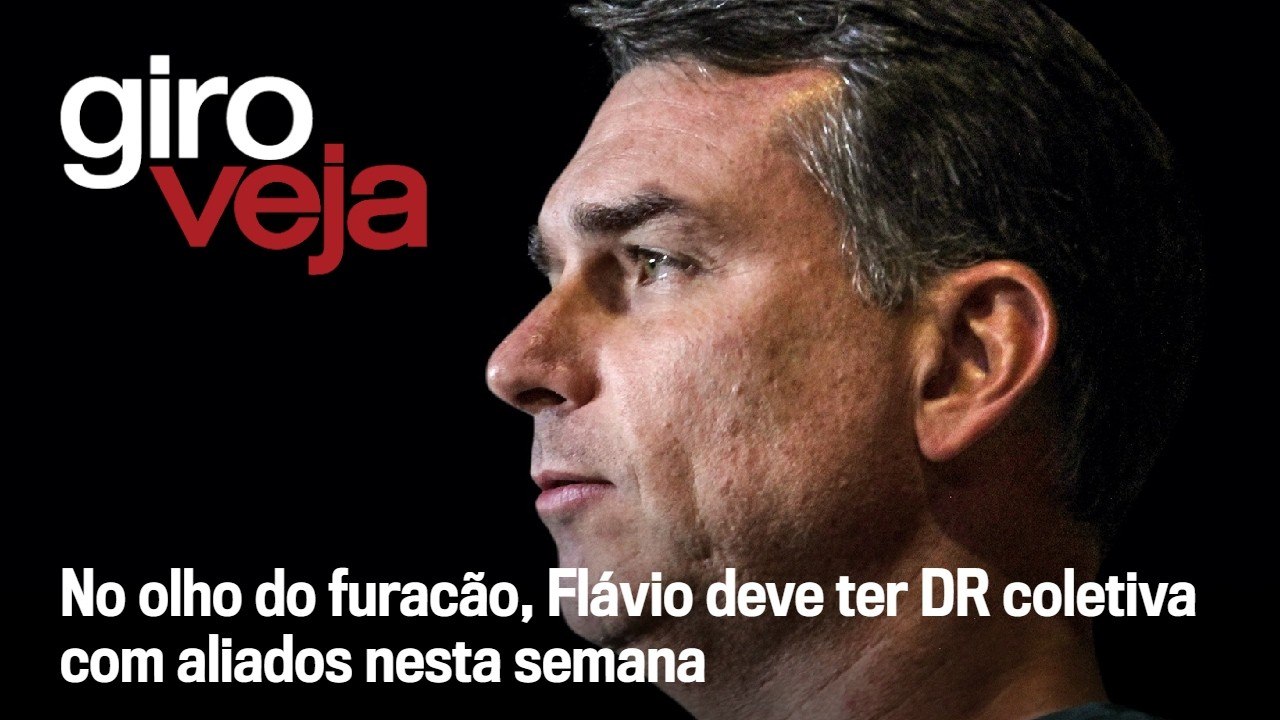 No olho do furacão, Flávio deve ter DR coletiva com aliados nesta semana
