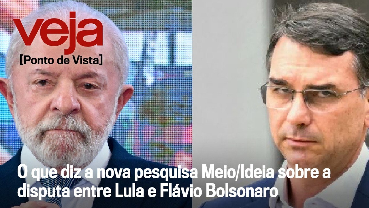 O que diz a nova pesquisa Meio/Ideia sobre a disputa entre Lula e Flávio Bolsonaro