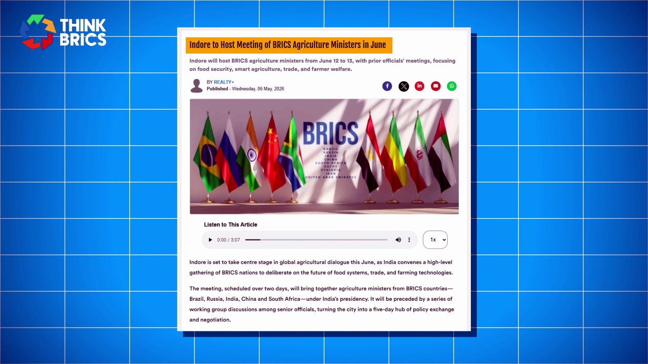 How BRICS Is Ending Western Control of Global Food Prices