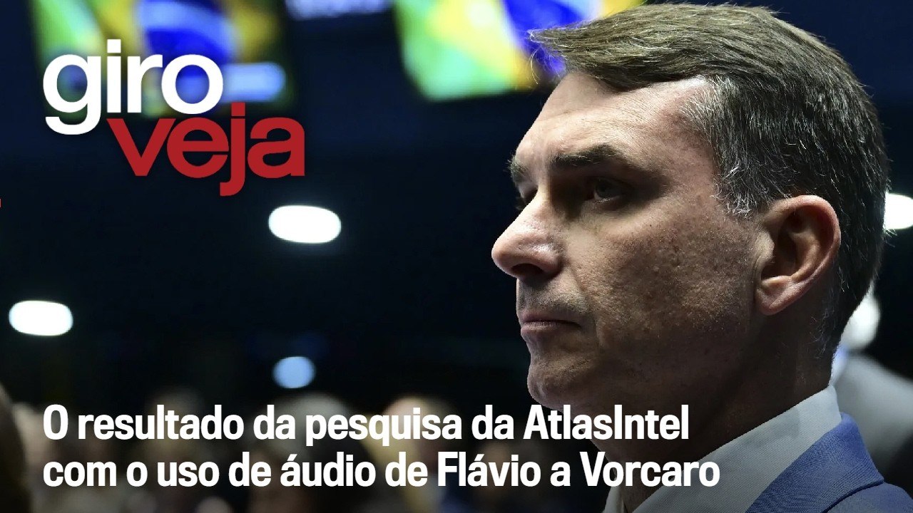 O resultado da pesquisa da AtlasIntel com o uso de áudio de Flávio a Vorcaro | Giro VEJA