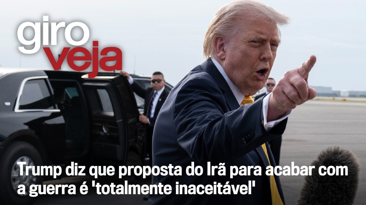 Trump diz que proposta do Irã para acabar com a guerra é 'totalmente inaceitável'