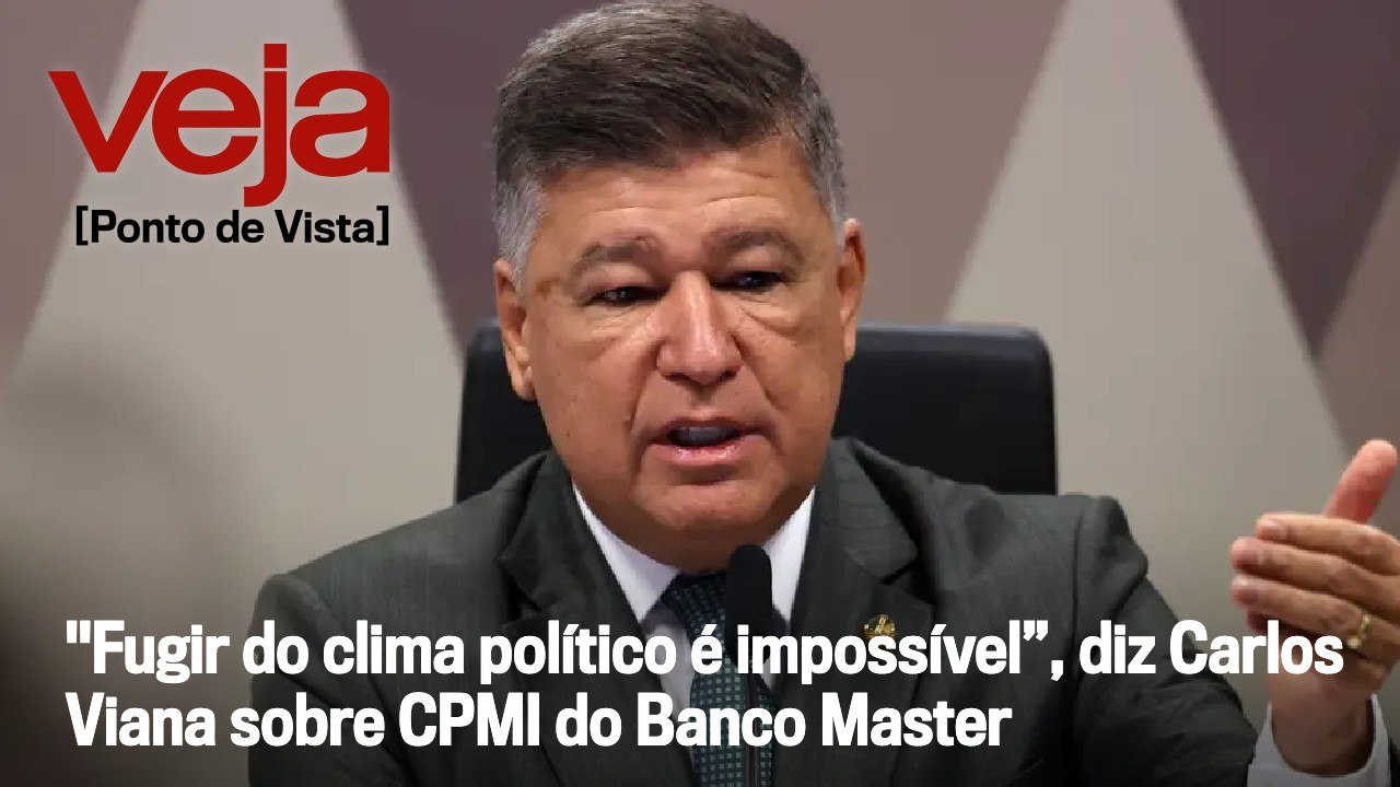 “Fugir do clima político é impossível”, diz Carlos Viana sobre CPMI do Banco Master
