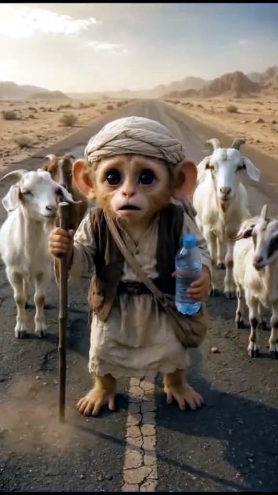 This Monkey Was Heartbroken 😭💔 #MonkeyLife #SadAnimals