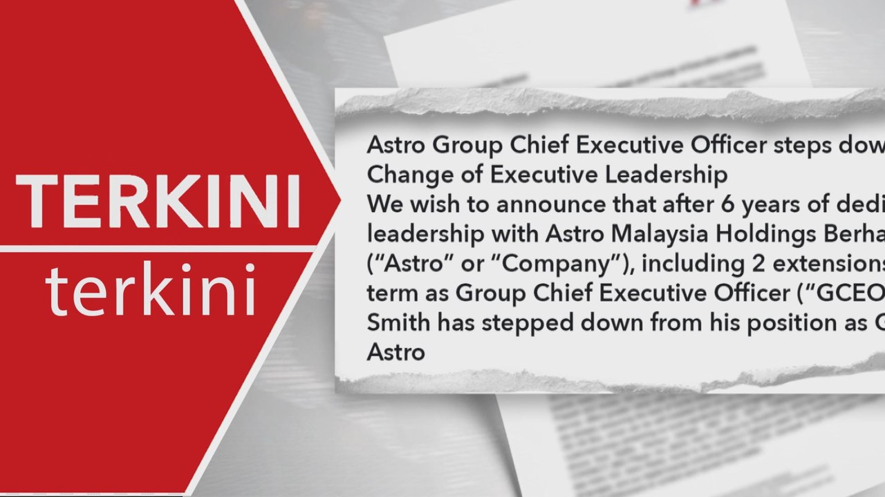 [TERKINI] Euan Smith umum pengunduran, Henry Tan dilantik GCEO Interim Astro
