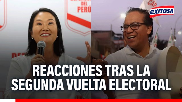 Segunda Vuelta Electoral: Las diferentes reacciones tras el Boca de Urna