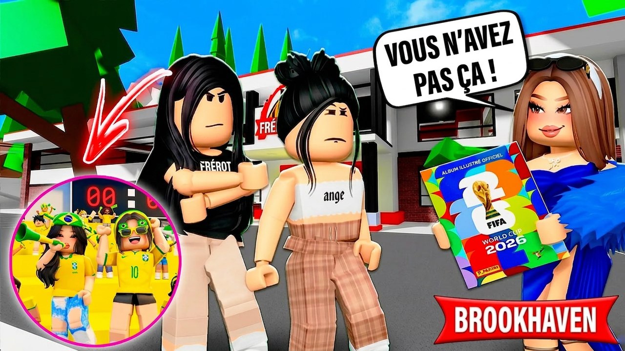Des filles moquées pour ne pas avoir l’album vont à la Coupe du Monde ! | Histoires Brookhaven RP