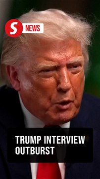 Trump storms out of NBC interview after being challenged about election fraud claims