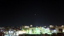 Iranian missiles streak across sky over Israel