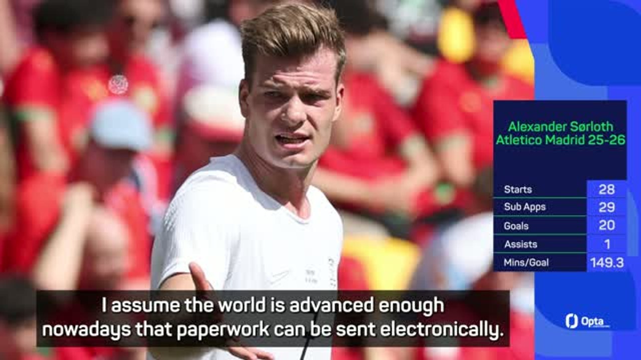Norway coach Solbakken speaks on Sorloth Juventus links