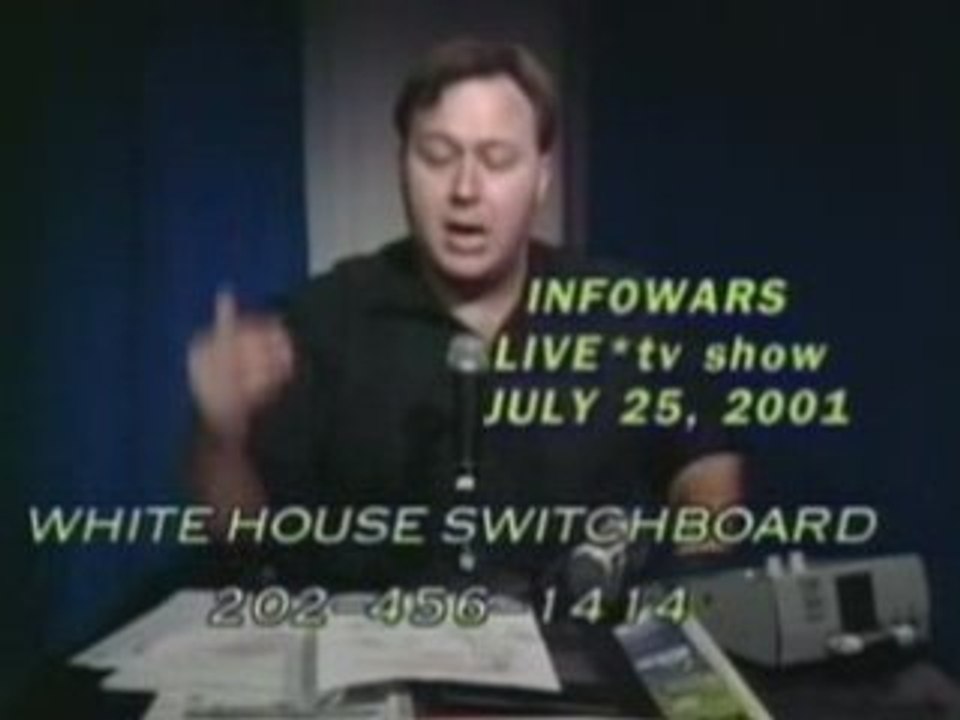 Alex jones avait predit le 11 septembre 2001