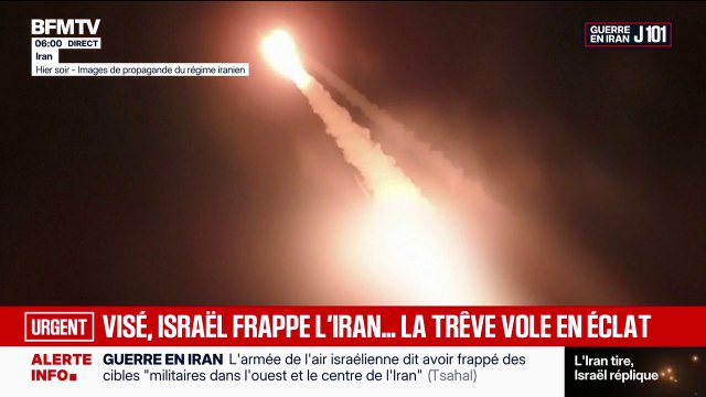 Guerre au Moyen-Orient: l'Iran a tiré des missiles en direction d'Israël, en représailles aux attaques de Tsahal au Liban