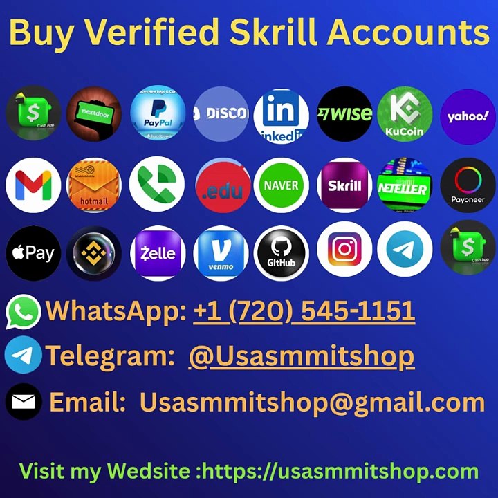 Buy Verified Skrill Account – 100% Secure & Instant Delivery
