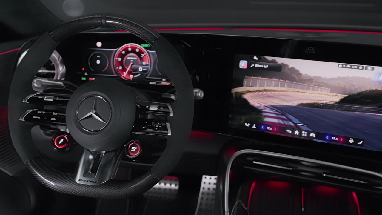 Das neue Mercedes-AMG GT 4-Türer Coupé - Im Interieur treffen Sportwagen-Gene auf Grand-Turismo-Attribute - Das Beste aus zwei Welten