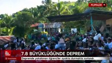 Filipinler'de 7.8 büyüklüğünde bir deprem meydana geldi