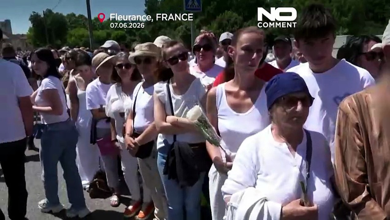Les images de la marche blanche en mémoire de Lyhanna