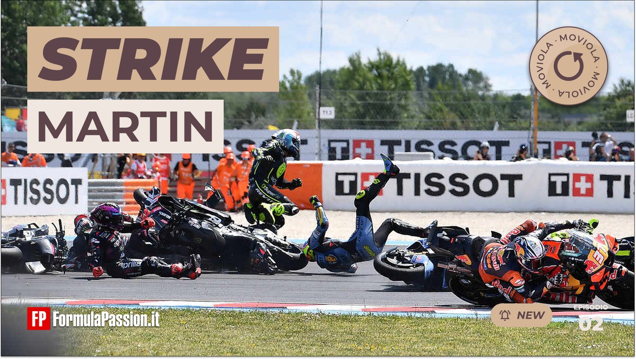 MARTIN che DISASTRO in UNGHERIA: ABBATTE TUTTI al via | Moviola MotoGP