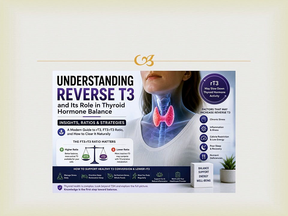 Understanding Reverse T3 and Its Role in Thyroi...