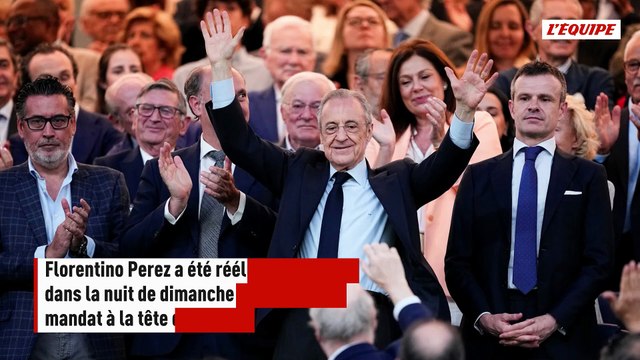 Florentino Perez réélu président du Real Madrid sans encombre, plusieurs dossiers devraient se débloquer - Foot - Real Madrid