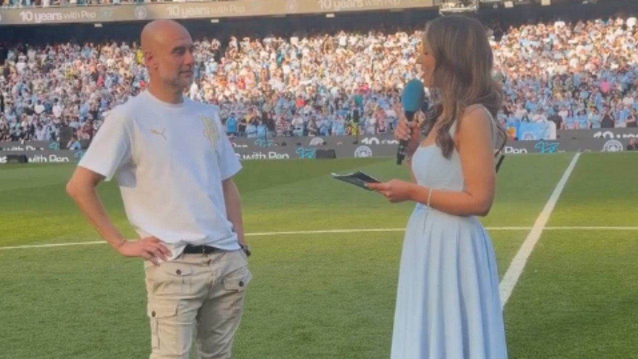 Natalie Pike se despide de Guardiola con un mensaje viral: "Te quiero, Pep"