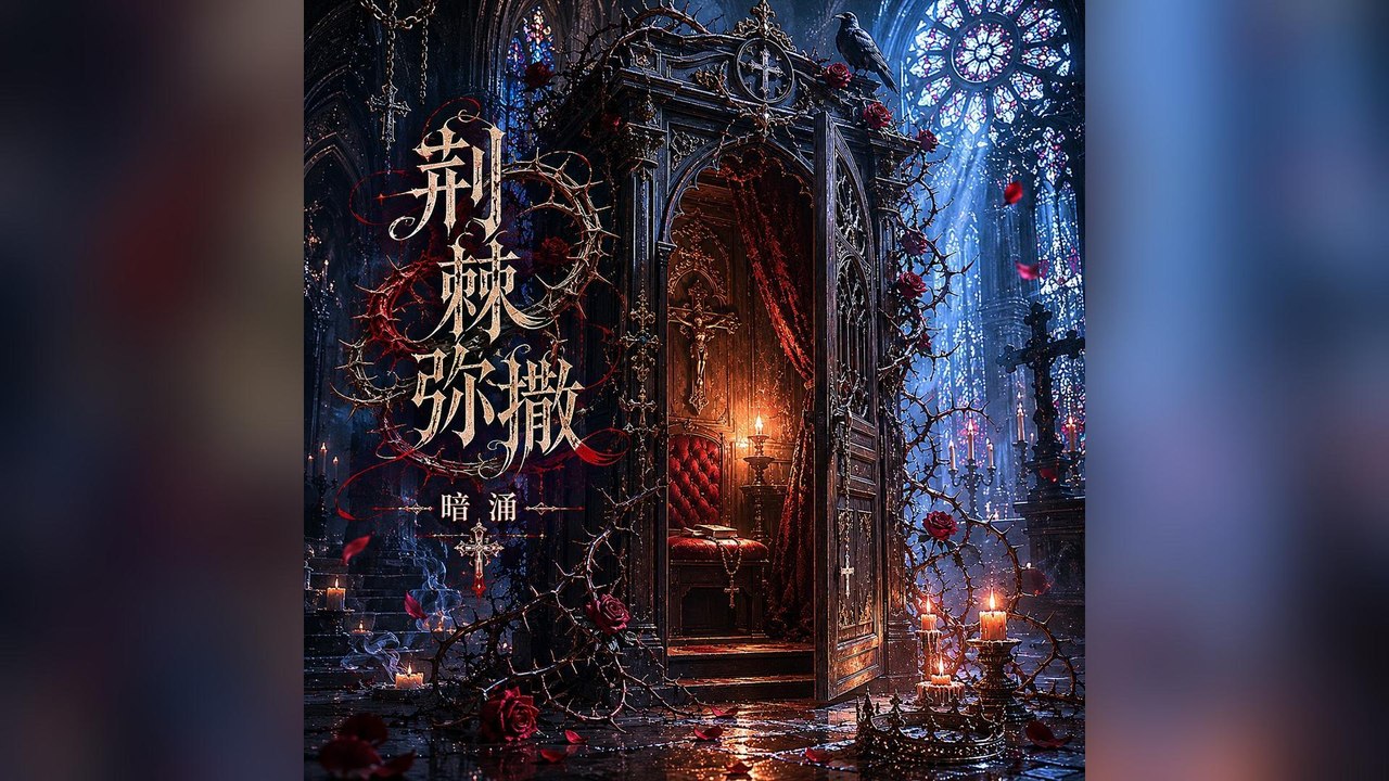 暗湧-荊棘彌撒『原來巔峰的盡頭總是如此寒冷我看清每個人臉上戴著的誠懇』#暗湧 #荊棘彌撒【動態歌詞/Lyrics Video】