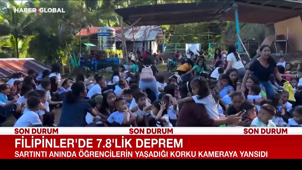 Filipinler’de 7.8’lik deprem: Sığındıkları çatı öğrencilerin üzerine çöktü