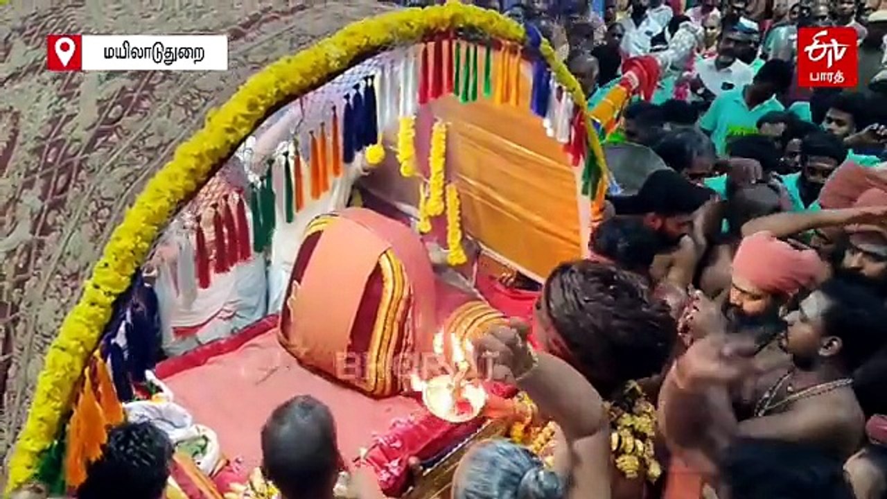 தருமபுரம் ஆதீனம் பட்டணப்பிரவேச விழா: ஏராளமான பக்தர்கள் தரிசனம்