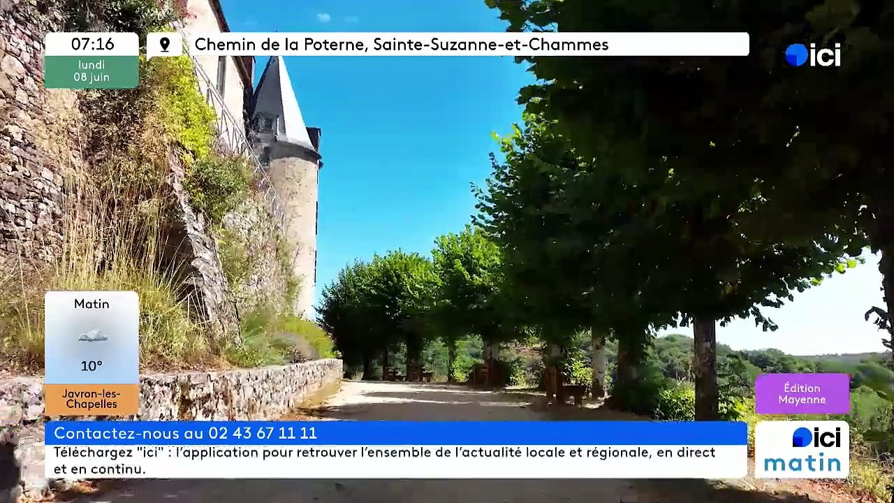 08/06/2026 - ici matin par ici Mayenne en vidéo