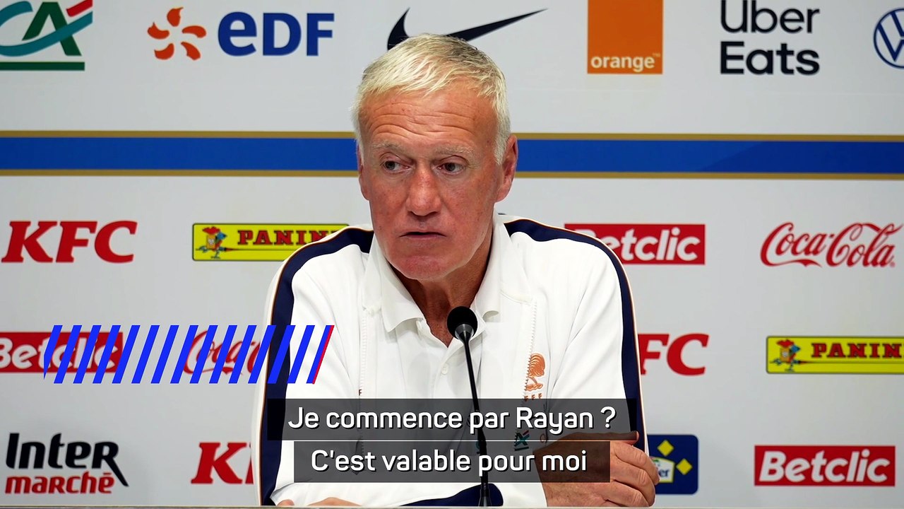 Deschamps sur Cherki : "Il y a toujours une interprétation"