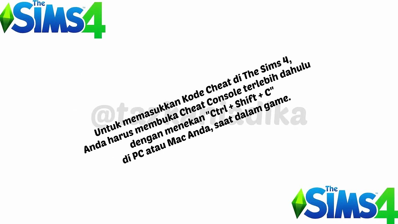 CARA CHEAT UANG DI THE SIMS 4