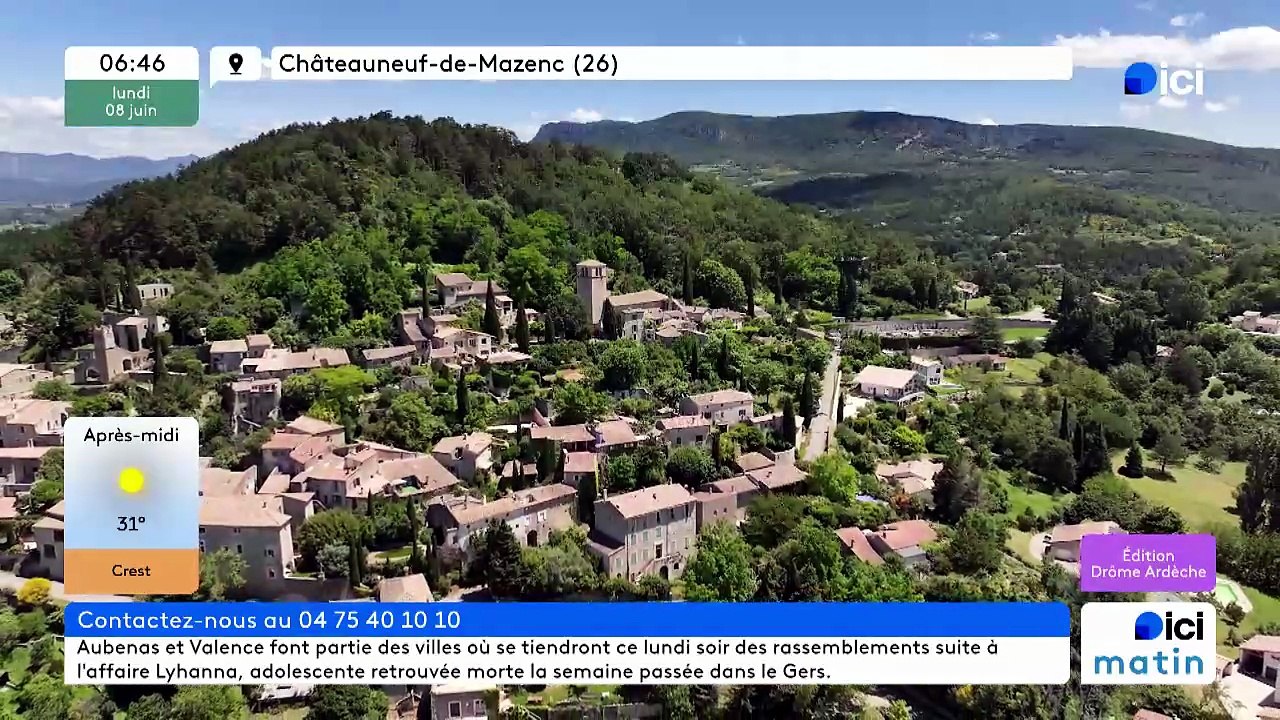 08/06/2026 - ici matin par ici Drôme Ardèche en vidéo