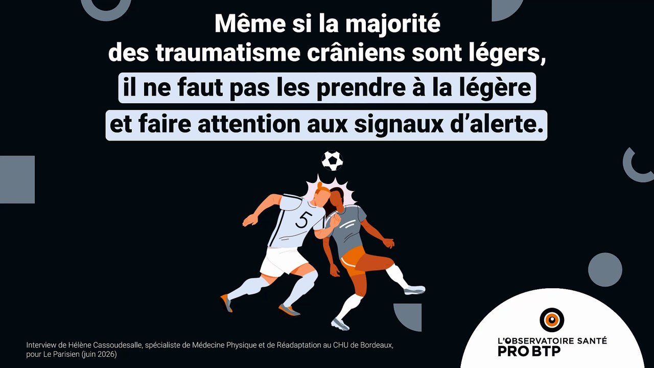 Traumatisme crânien : pourquoi il ne faut jamais banaliser un choc ?