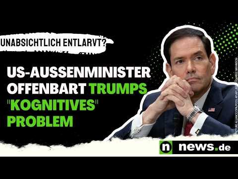 Marco Rubio: Trump unabsichtlich entlarvt? US-Außenminister offenbart kognitives Problem