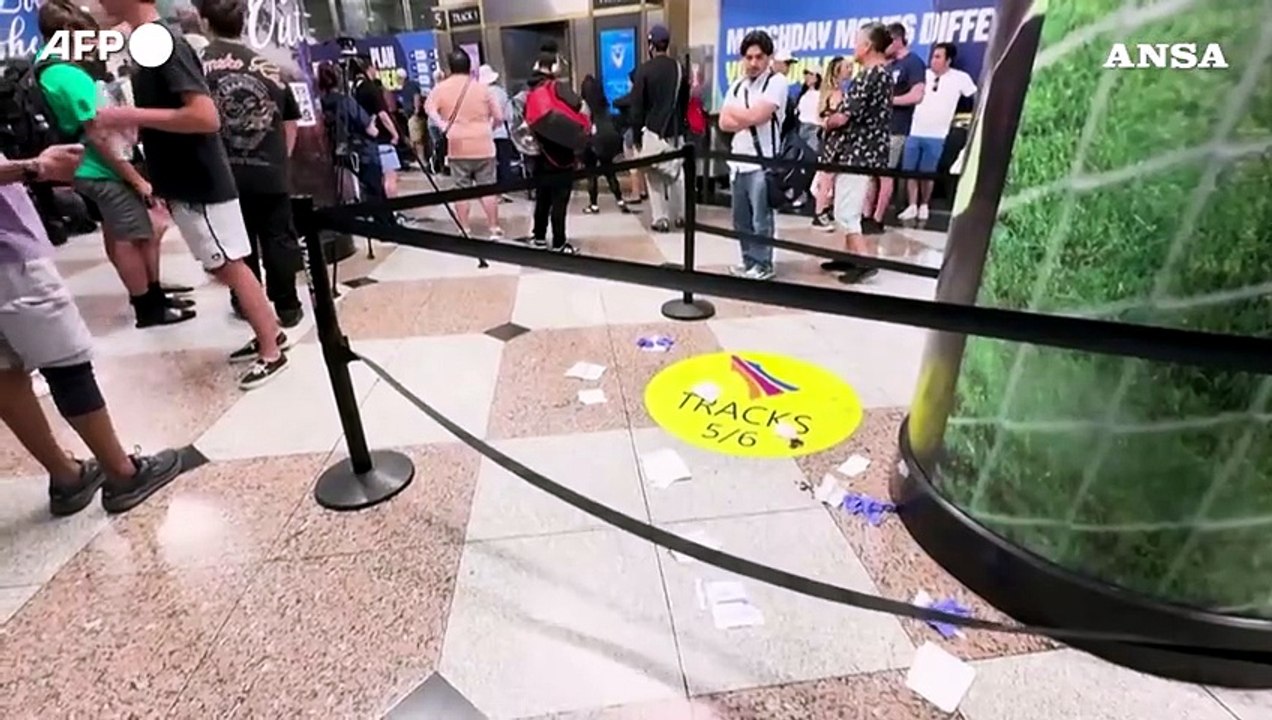 New York, sei persone accoltellate alla Penn Station