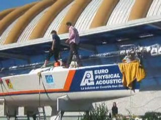 Champagne et Mumm30 - EPA Team Voile Centrale Nantes