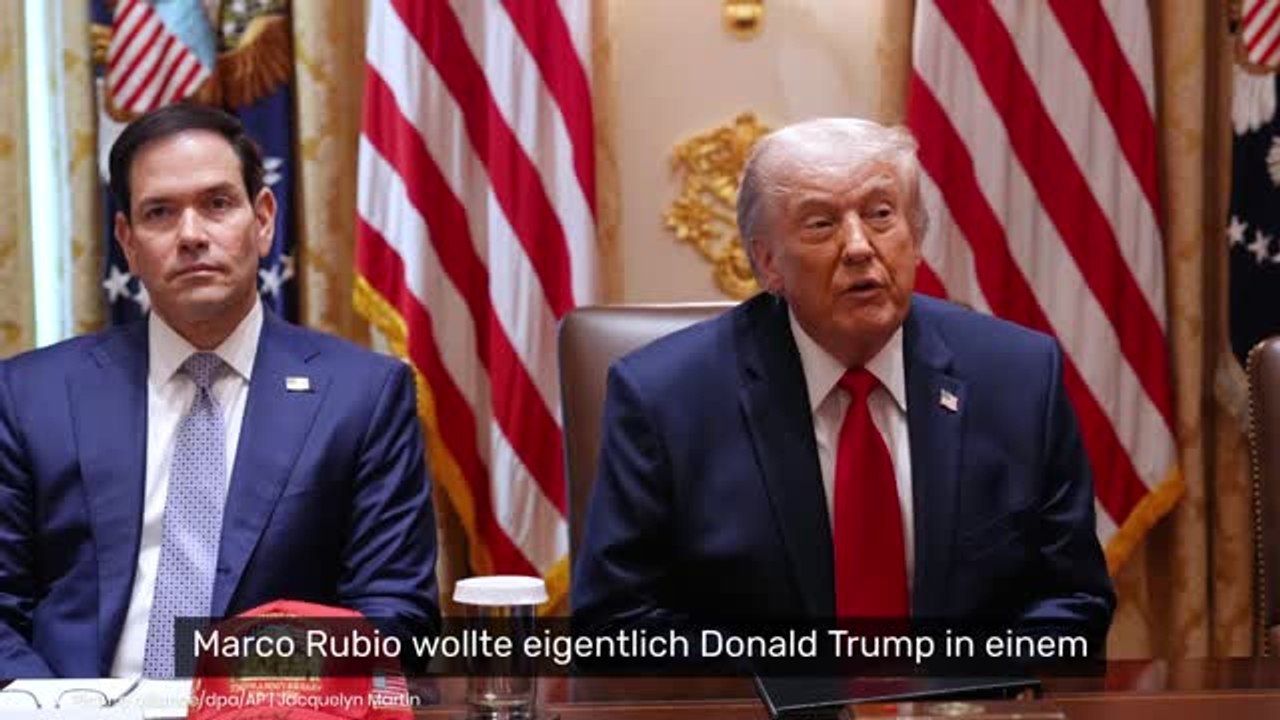 Marco Rubio: Trump unabsichtlich entlarvt? US-Außenminister offenbart 'kognitives' Problem