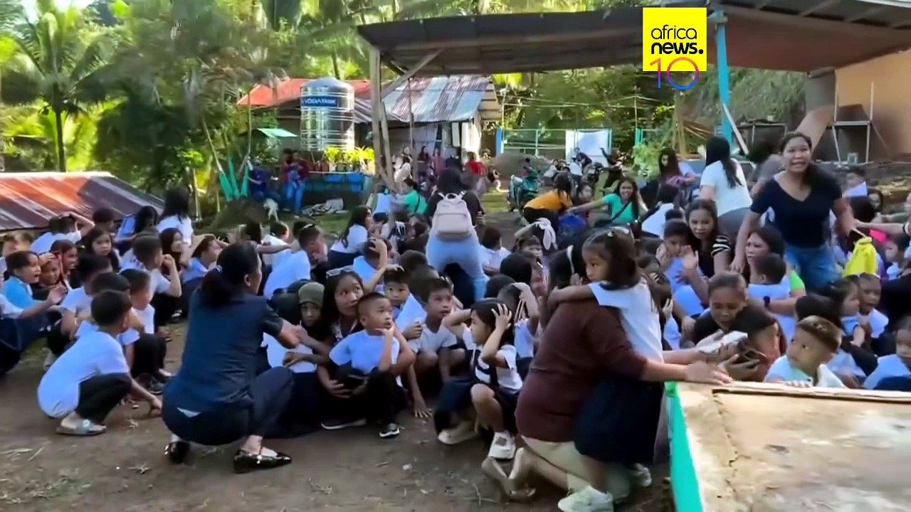 At least four killed as quake triggers tsunami in southern Philippines