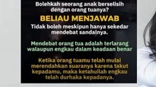 Jangan Debat Dengan Orang Tua - Kata Imam Syafi'i  #dosa #news
