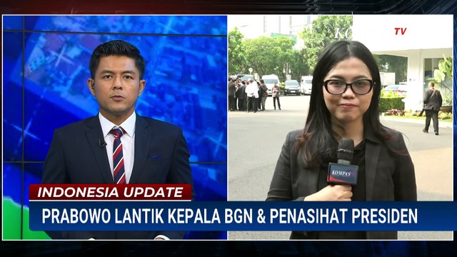 Situasi Terkini: Presiden Prabowo Lantik Kepala BGN dan Penasihat Khusus Presiden yang Baru | IU